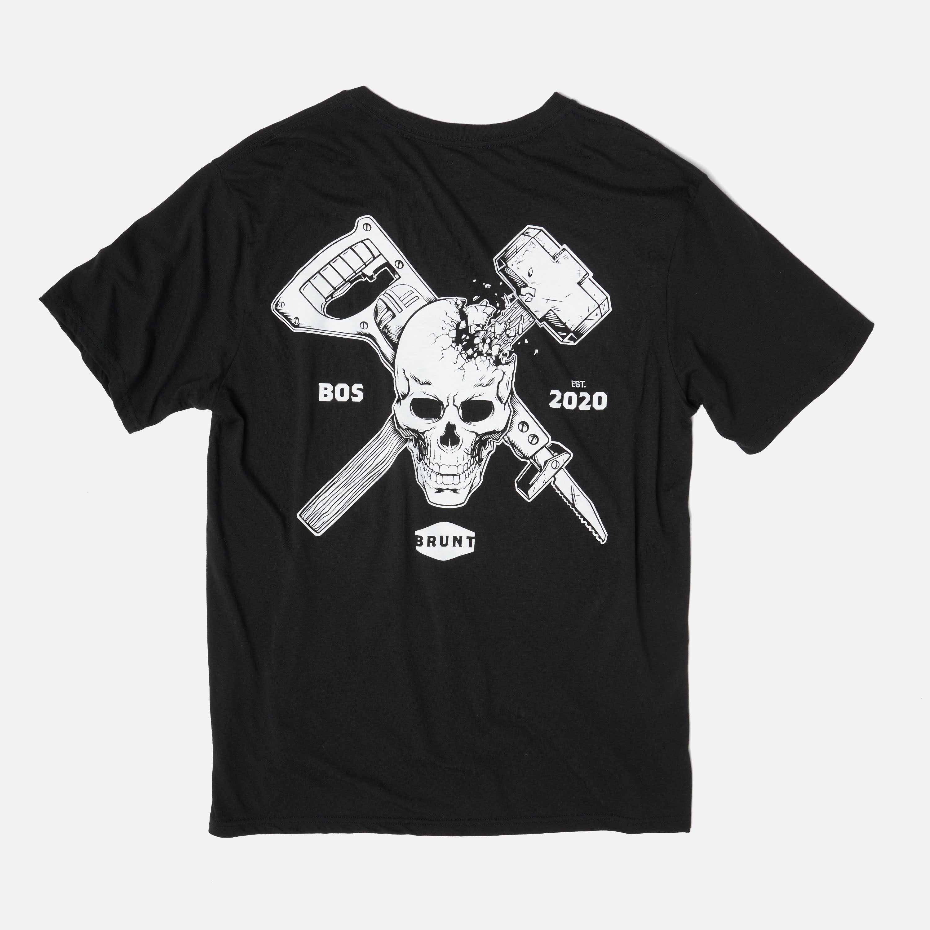 brunt U2 パックマン Tシャツ bush de brunt The Demolition Tee | High Quality Work Shirt | BRUNT Workwear