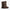 45 degree angle of the back BRUNT 10 inch waterproof square toe work boot in dark brown
