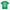 View 1 back of the BRUNT high quality t-shirt in green frost with blue collars green dollars graphic on back * # LIMITED EDITION