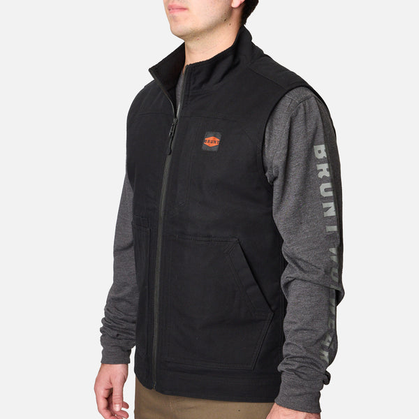 The D'Angelo Utility Vest Quilted Stretch Canvas Work Vest