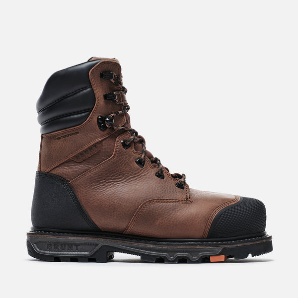 The Mulder 8” Welted Insulated Waterproof (Comp Toe) BRUNT Workwear