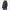 45 degree angle of the front left side of the BRUNT water resistant shevlin work hoodie in navy blue