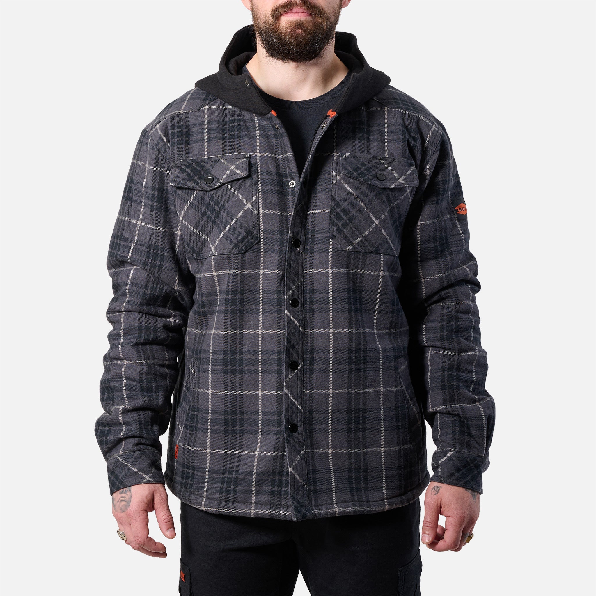 The BRUNT Flannel Jacket | Quilted Flannel Work Jacket | BRUNT