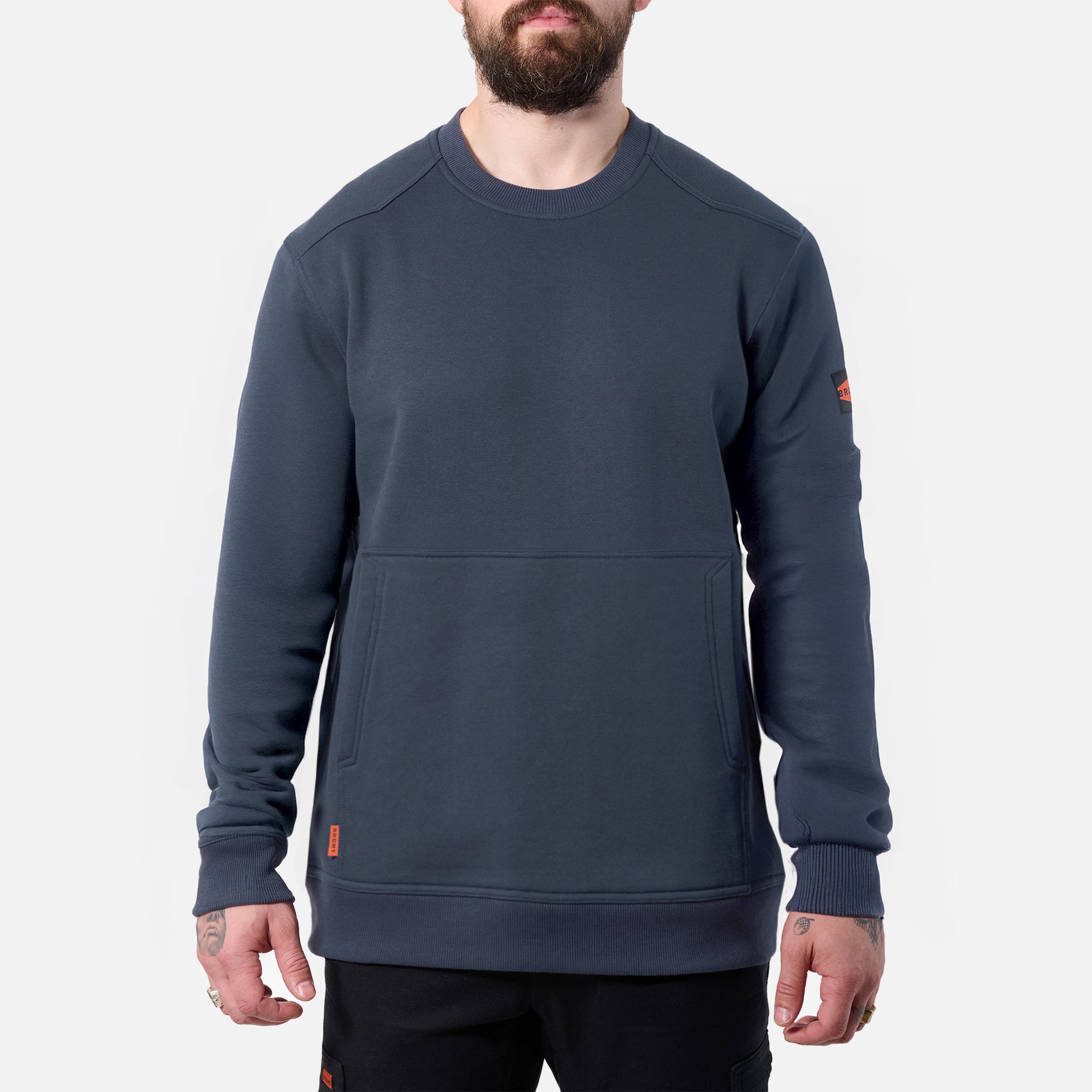 The Shevlin Crewneck | Water-Resistant Midweight Crewneck | BRUNT