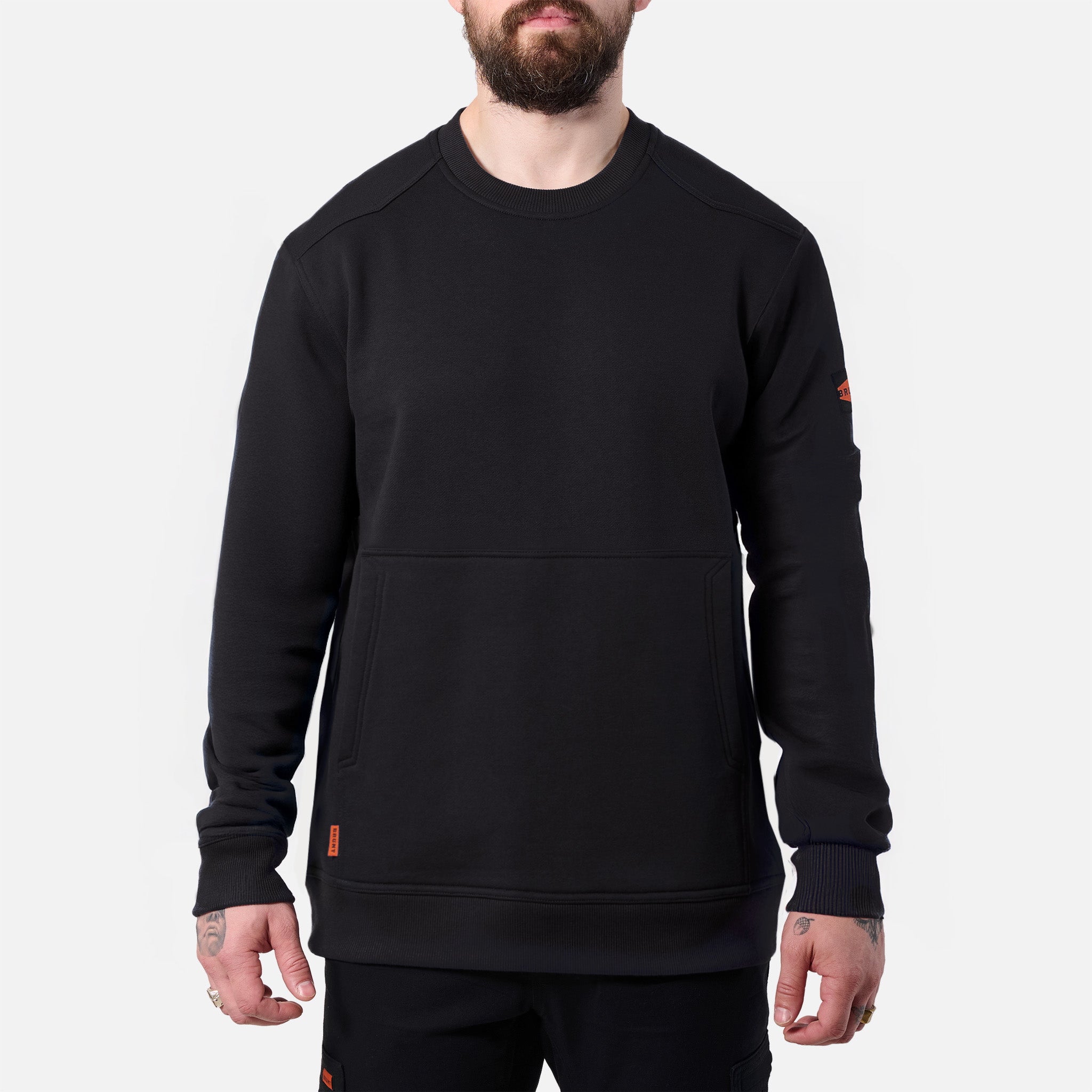 The Shevlin Crewneck | Water-Resistant Midweight Crewneck | BRUNT