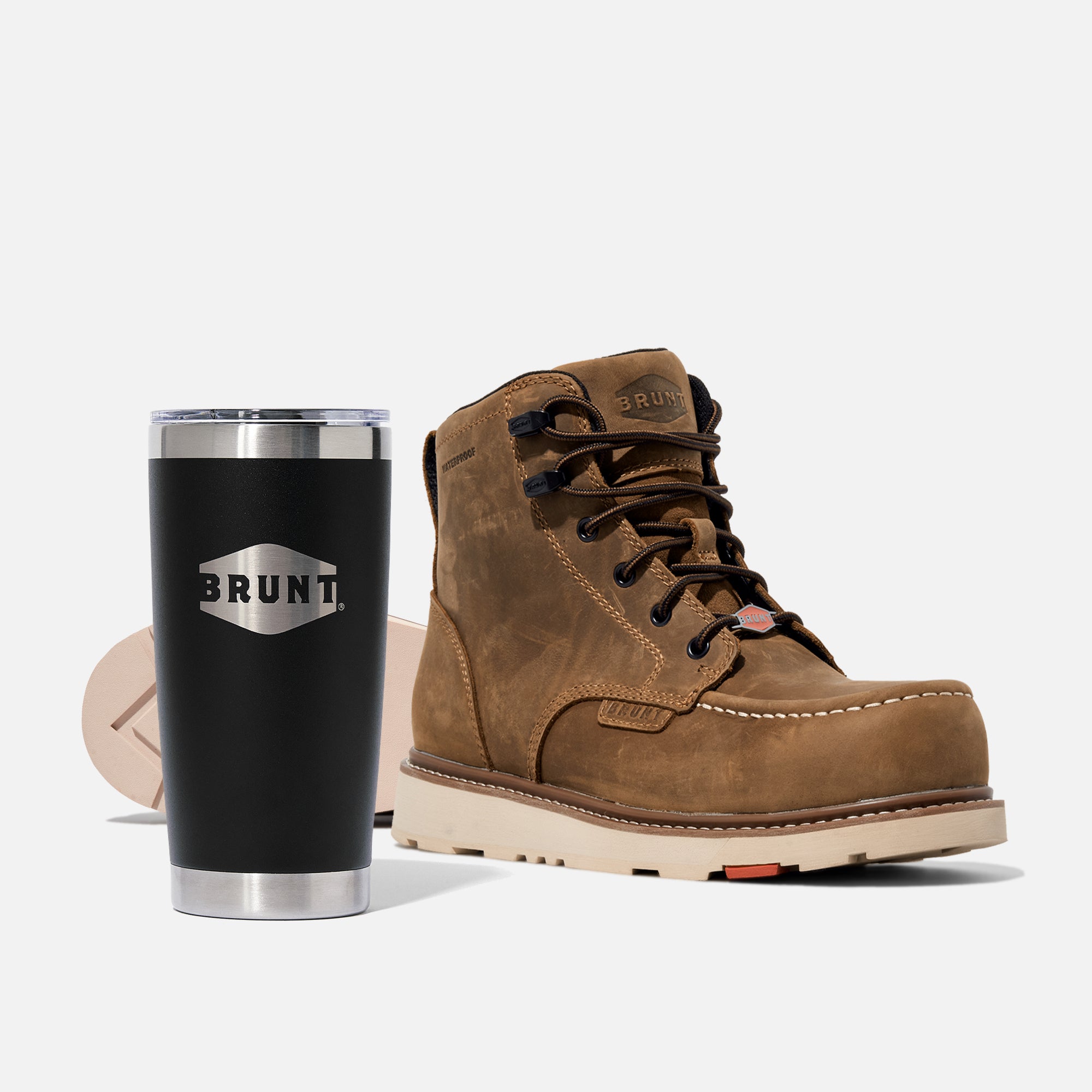 The Marin Waterproof (Comp Toe) Pack | Free 20 oz Tumbler | BRUNT