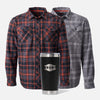 The Clark Heavyweight Flannel Shirt Pack