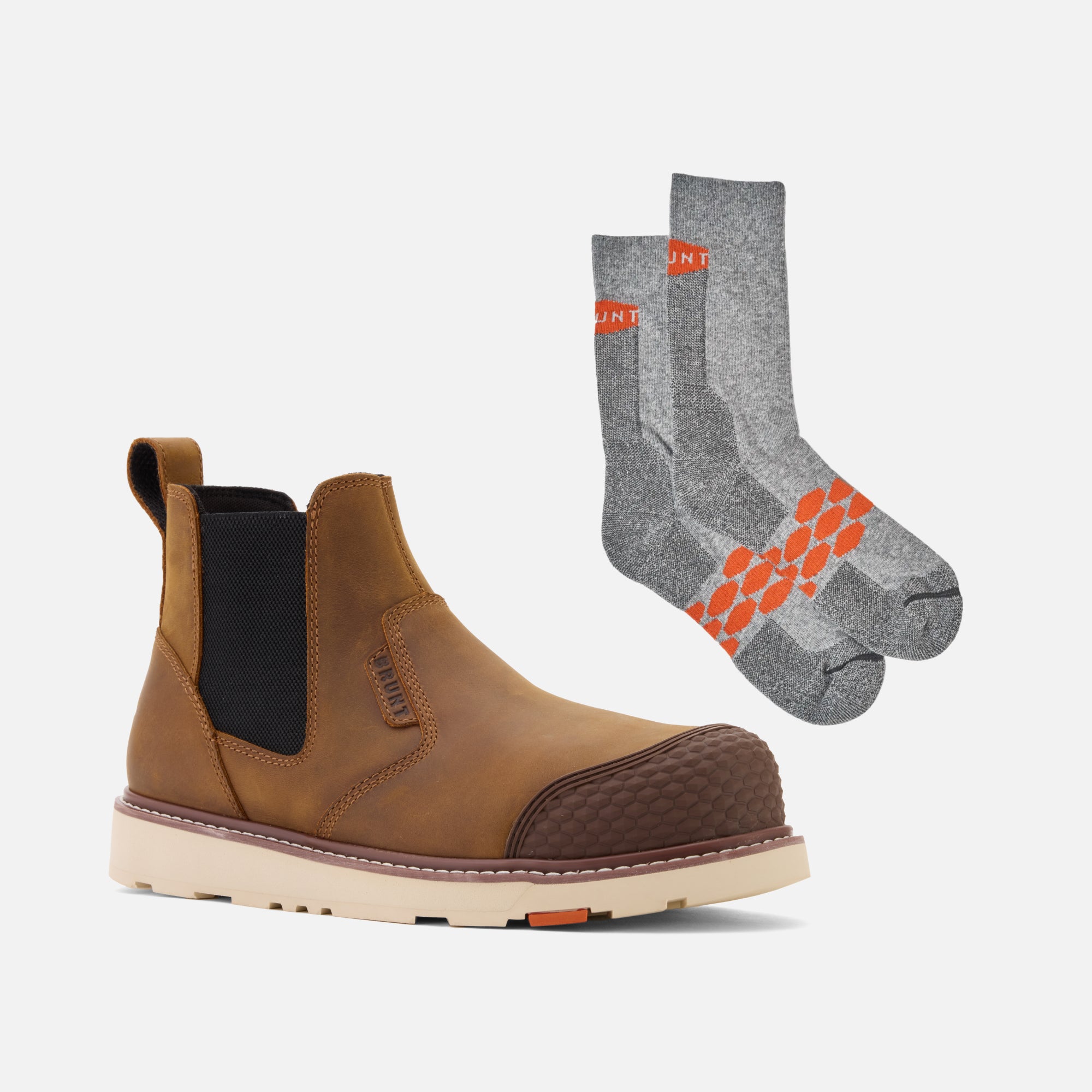 The Ohman BRUNT Toe (Comp Toe) Pack | FREE Pair of Everyday Socks
