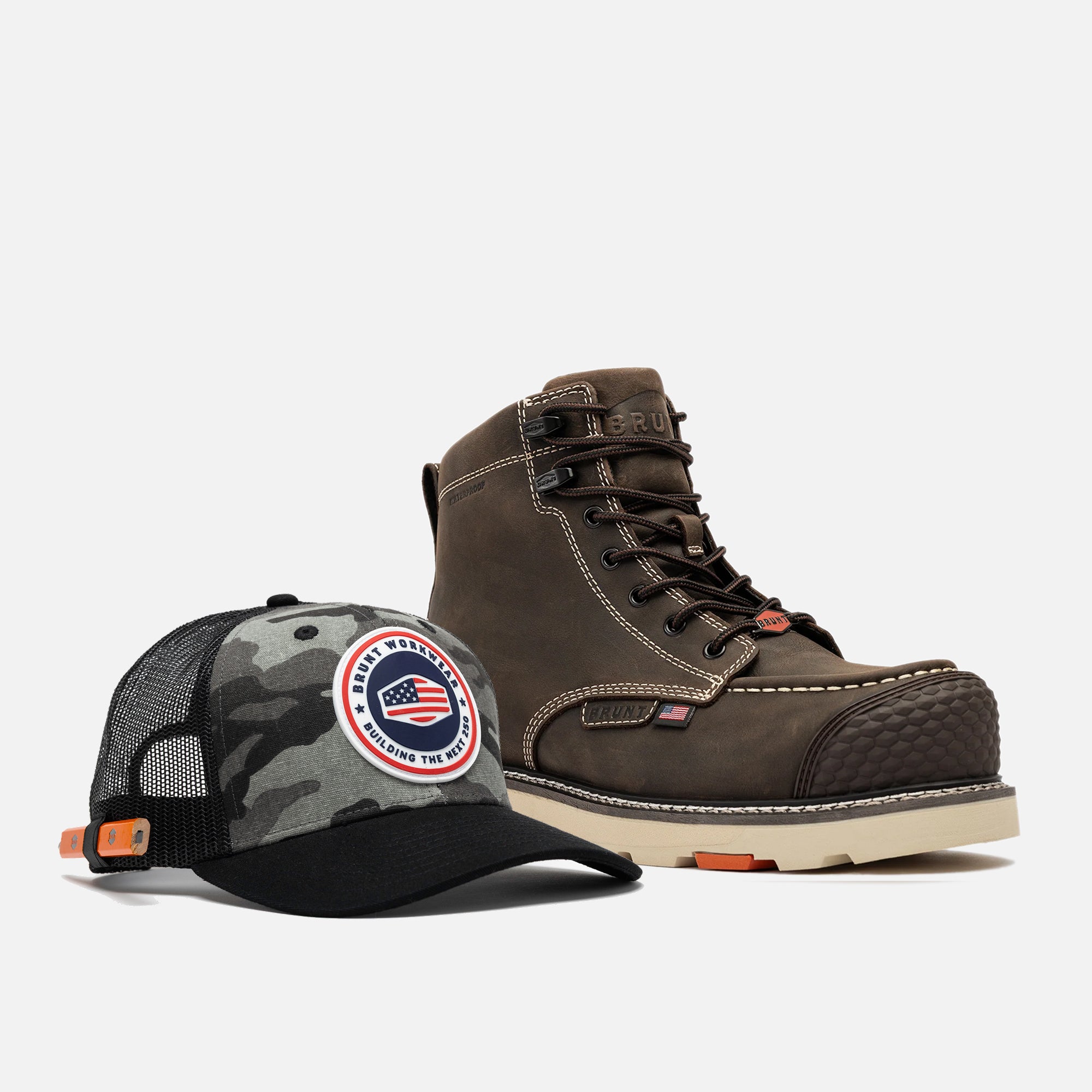 The USA Marin Welted BRUNT Toe Waterproof (Comp Toe) Pack | FREE