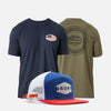 The BRUNT USA 250 Tee Pack
