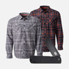 The Clark Heavyweight Flannel Shirt Pack
