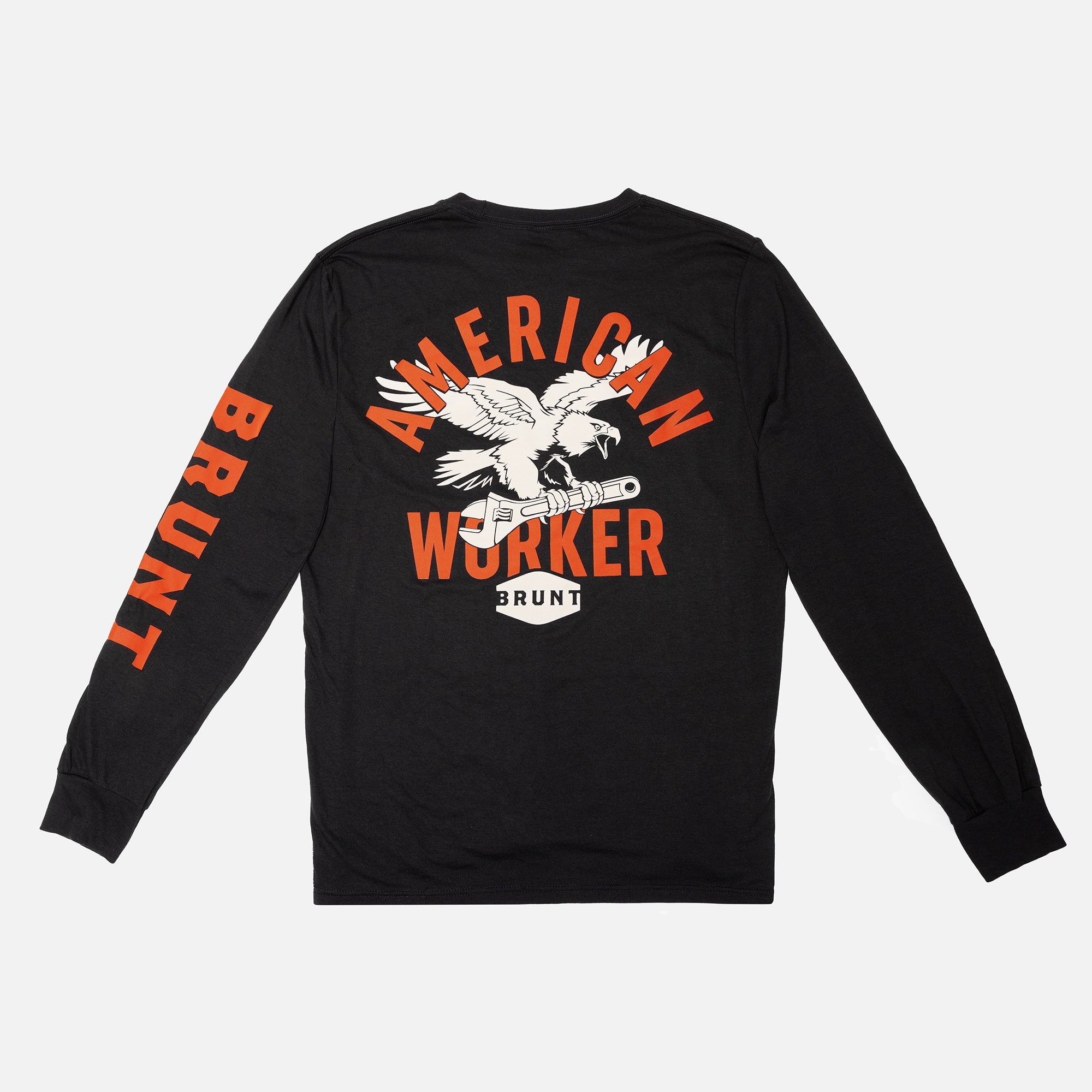 The American Worker Long Sleeve Tee | Long Sleeve Graphic T-Shirt ...