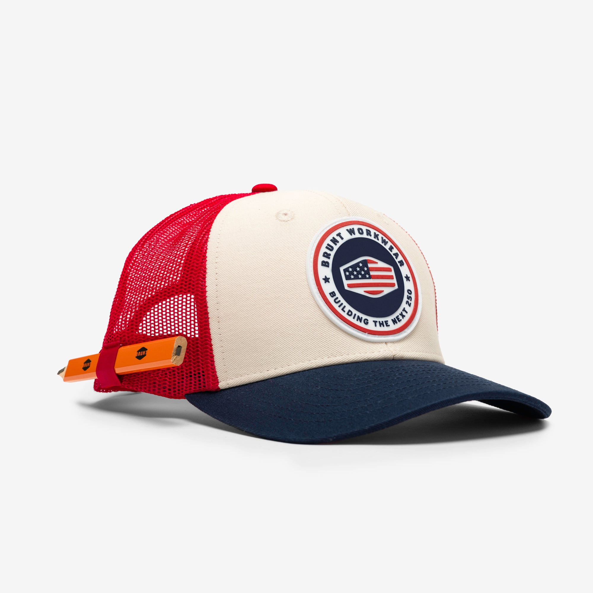 The BRUNT USA 250 Curved Brim Snapback | Work Hat with Built in