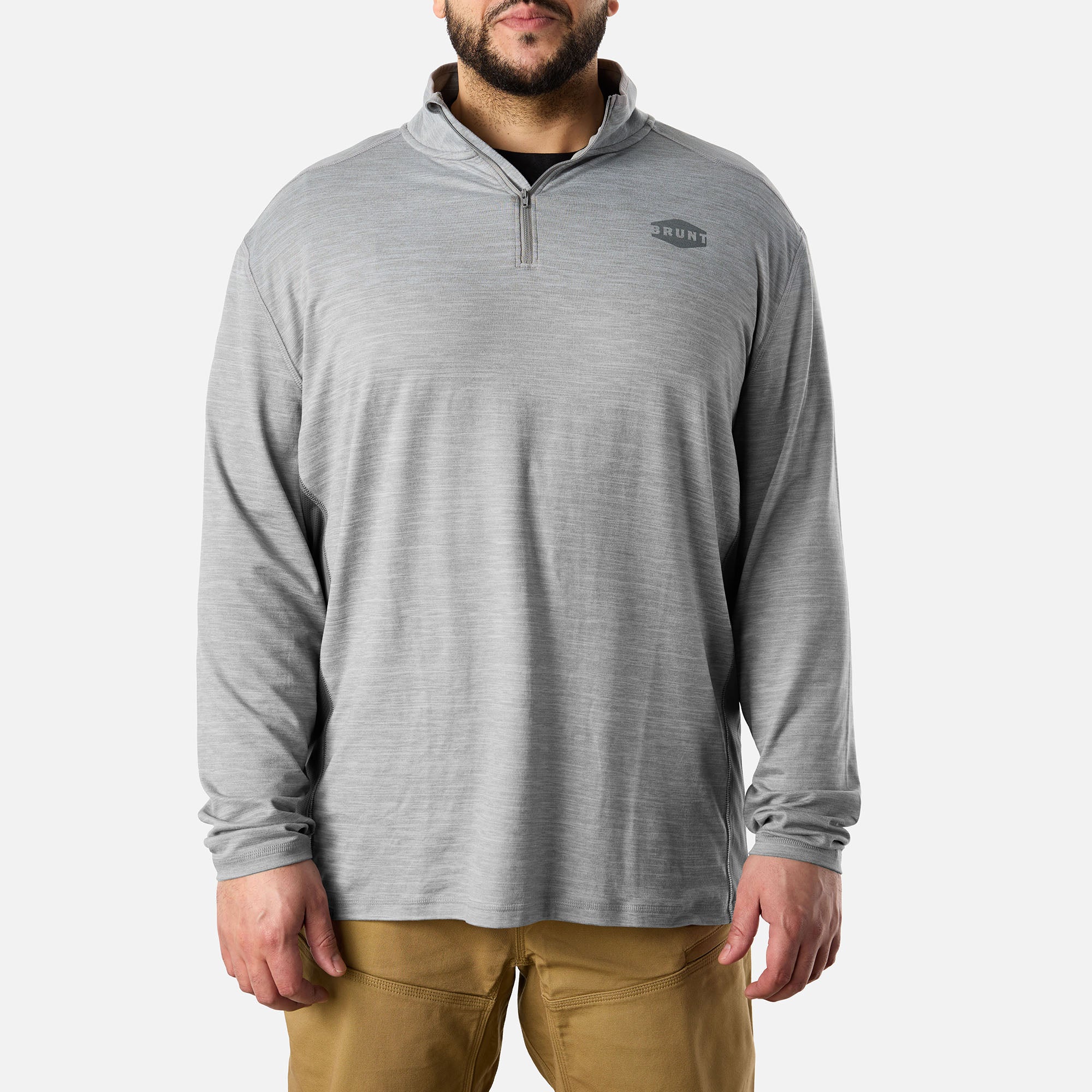 The McKenna 1/4 Zip Long Sleeve Tech Shirt | Lightweight Quarter