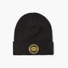 Black and Gold Loyalty Cuffed Beanie