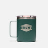 BRUNT 12oz Tumbler Mug - Dark Green