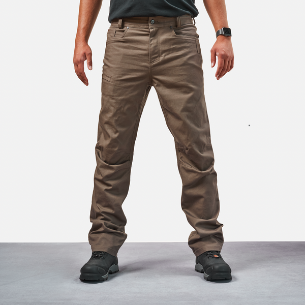 The Torra Pant Brown Men's Lightweight Work Pants BRUNT Workwear
