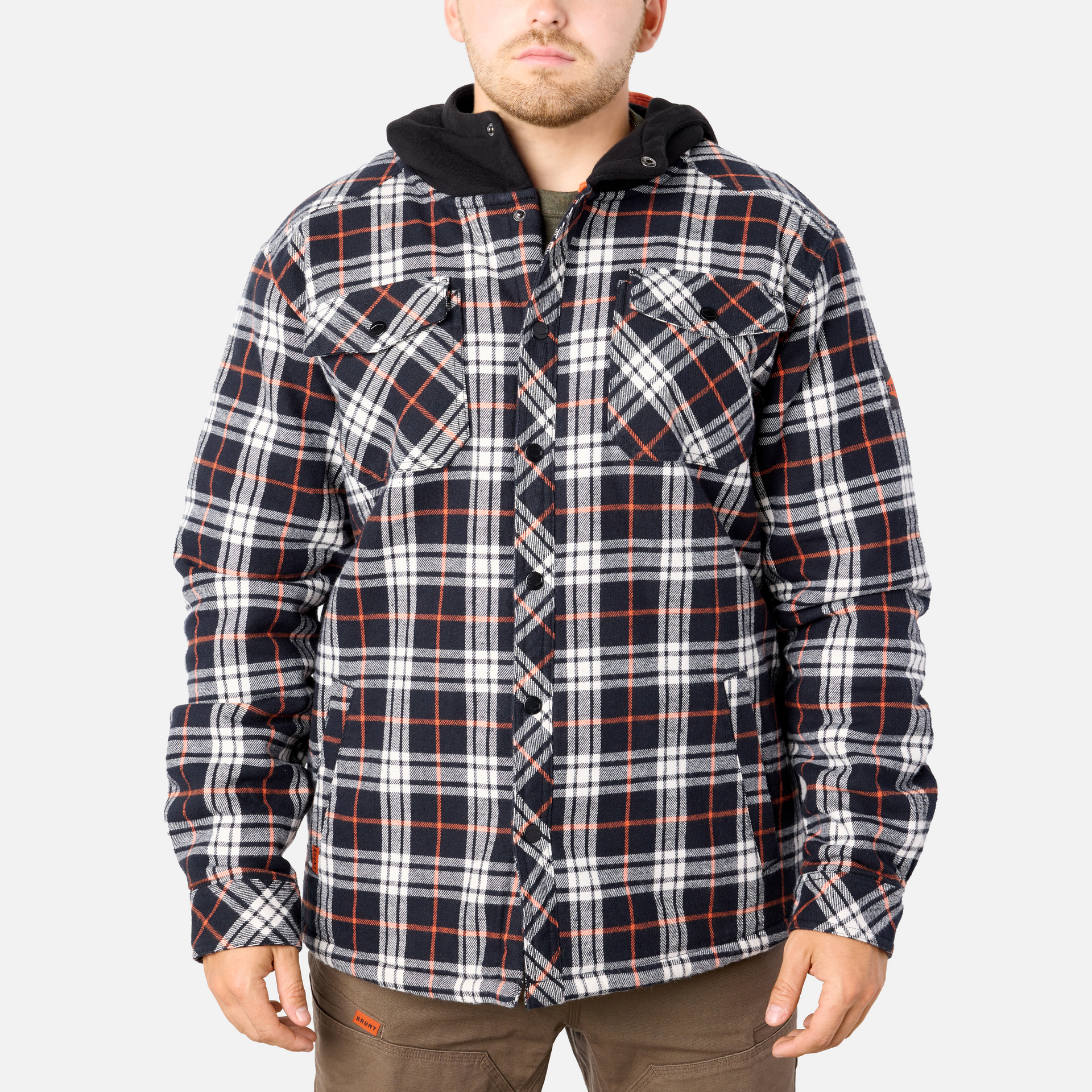 The BRUNT Flannel Jacket | Quilted Flannel Work Jacket | BRUNT