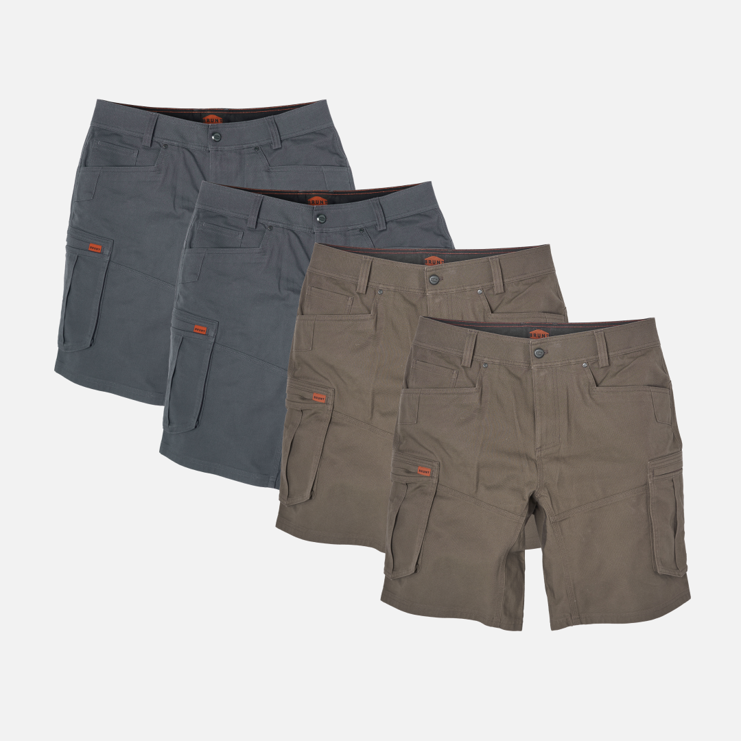 Craftsman Work Shorts TWZ Multi Pocket Tradie Cargo Short SCBPC