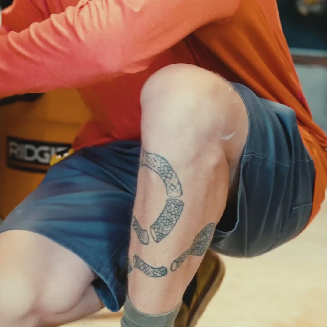 video of man on jobsite wearing BRUNT water resistant stretch work short in charcoal and black