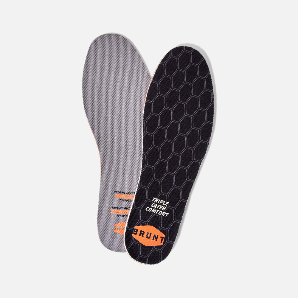 BRUNT Triple Layer Comfort Work Boot Insole